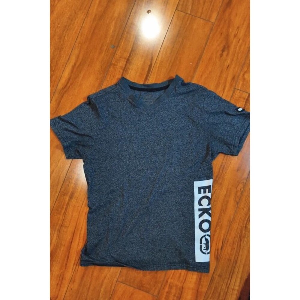 Ecko Unltd. Men's Heathered V-Neck Graphic T-Shirt